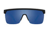 SPY FLYNN 50/50 Sunglasses | Size 134 / 25th Anniv Black Gold Matte / Happy Bronze with Gold Spectra Mirror