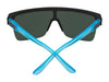 SPY FLYNN 50/50 Sunglasses | Size 134 / 25th Anniv Black Gold Matte / Happy Bronze with Gold Spectra Mirror