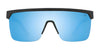 SPY FLYNN 50/50 Sunglasses | Size 134 / 25th Anniv Black Gold Matte / Happy Bronze with Gold Spectra Mirror