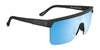 SPY FLYNN 50/50 Sunglasses | Size 134 / 25th Anniv Black Gold Matte / Happy Bronze with Gold Spectra Mirror