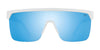 SPY FLYNN 50/50 Sunglasses | Size 134 / 25th Anniv Black Gold Matte / Happy Bronze with Gold Spectra Mirror