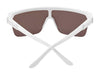 SPY FLYNN 50/50 Sunglasses | Size 134 / 25th Anniv Black Gold Matte / Happy Bronze with Gold Spectra Mirror