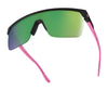 SPY FLYNN 50/50 Sunglasses | Size 134 / 25th Anniv Black Gold Matte / Happy Bronze with Gold Spectra Mirror