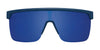 SPY FLYNN 50/50 Sunglasses | Size 134 / 25th Anniv Black Gold Matte / Happy Bronze with Gold Spectra Mirror