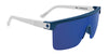 SPY FLYNN 50/50 Sunglasses | Size 134 / 25th Anniv Black Gold Matte / Happy Bronze with Gold Spectra Mirror
