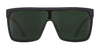 SPY FLYNN Sunglasses | Size 134 / Black Matte / Happy Gray Green