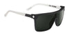 SPY FLYNN Sunglasses | Size 134 / Black Matte / Happy Gray Green