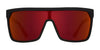 SPY FLYNN Sunglasses | Size 134 / Black Matte / Happy Gray Green