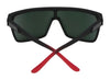 SPY FLYNN Sunglasses | Size 134 / Black Matte / Happy Gray Green