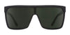 SPY FLYNN Sunglasses | Size 134 / Black Matte / Happy Gray Green