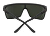 SPY FLYNN Sunglasses | Size 134 / Black Matte / Happy Gray Green