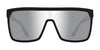 SPY FLYNN Sunglasses | Size 134 / Black Matte / Happy Gray Green