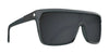 SPY FLYNN Sunglasses | Size 134 / Translucent Gunmetal / Happy Gray Gunmetal Spectra Mirror