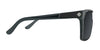 SPY FLYNN Sunglasses | Size 134 / Black Matte / Happy Gray Green