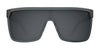 SPY FLYNN Sunglasses | Size 134 / Black Matte / Happy Gray Green