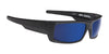 SPY GENERAL Sunglasses | Size 66 / Soft Matte Black / Happy Gray Green