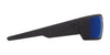 SPY GENERAL Sunglasses | Size 66 / Soft Matte Black / Happy Gray Green