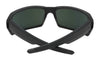 SPY GENERAL Sunglasses | Size 66 / Soft Matte Black / Happy Gray Green