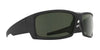SPY GENERAL Sunglasses | Size 66 / Soft Matte Black / Happy Gray Green Polar