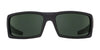SPY GENERAL Sunglasses | Size 66 / Soft Matte Black / Happy Gray Green