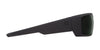SPY GENERAL Sunglasses | Size 66 / Soft Matte Black / Happy Gray Green