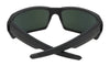 SPY GENERAL Sunglasses | Size 66 / Soft Matte Black / Happy Gray Green