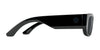 SPY GENRE Sunglasses | Size 54 / Translucent Aqua Matte Black / Happy Gray with Purple Spectra Mirror
