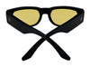 SPY GENRE Sunglasses | Size 54 / Translucent Aqua Matte Black / Happy Gray with Purple Spectra Mirror