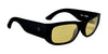SPY GENRE Sunglasses | Size 54 / Translucent Aqua Matte Black / Happy Gray with Purple Spectra Mirror