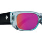 Translucent Aqua Matte Black