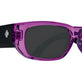 Translucent Magenta Matte Black