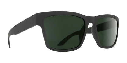 SPY HAIGHT 2 Sunglasses SOSI Matte Black / Happy Gray Green