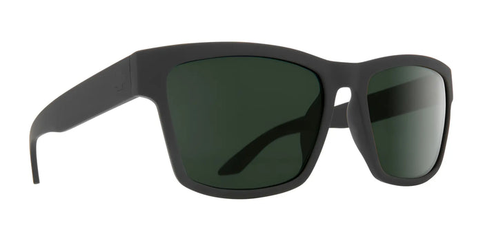 SPY HAIGHT 2 Sunglasses | Size 57 / SOSI Matte Black / Happy Gray Green