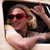 SPY HANGOUT Sunglasses | Size 53 / Juneshine Mango Daydream / Happy Bronze