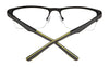 SPY HAWKE Eyeglasses | Size 54 / Matte Black Hi Vis Yellow