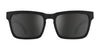 SPY HELM Tech Sunglasses | Size 57 / Black Matte / Happy Gray Green with Black Spectra Mirror