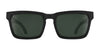 SPY HELM Tech Sunglasses | Size 57 / Black Matte / Happy Gray Green with Black Spectra Mirror
