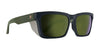 SPY HELM Tech Sunglasses | Size 57 / Matte Dark Olive Matte Olive / Happy Bronze Polar Olive Spectra Mirror