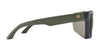 SPY HELM Tech Sunglasses | Size 57 / Black Matte / Happy Gray Green with Black Spectra Mirror