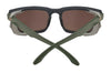 SPY HELM Tech Sunglasses | Size 57 / Black Matte / Happy Gray Green with Black Spectra Mirror