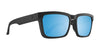 SPY HELM Tech Sunglasses | Size 57 / Matte Black / Happy Boost Bronze Polar Ice Blue Spectra Mirror