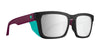 SPY HELM Tech Sunglasses | Size 57 / Black Purple / Happy Bronze Platinum Mirror