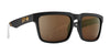 SPY HELM Sunglasses | Size 57 / SPY + Tom Wallisch Matte Black / Happy Bronze with Gold Spectra Mirror