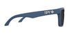 SPY HELM Sunglasses | Size 57 / Black Soft Matte / Happy Gray Green