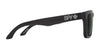 SPY HELM Sunglasses | Size 57 / Black Soft Matte / Happy Gray Green