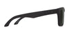 SPY HELM Sunglasses | Size 57 / Black Soft Matte / Happy Gray Green