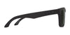 SPY HELM Sunglasses | Size 57 / Black Soft Matte / Happy Gray Green