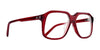 SPY HOTSPOT Eyeglasses / Translucent Brick / Size 58