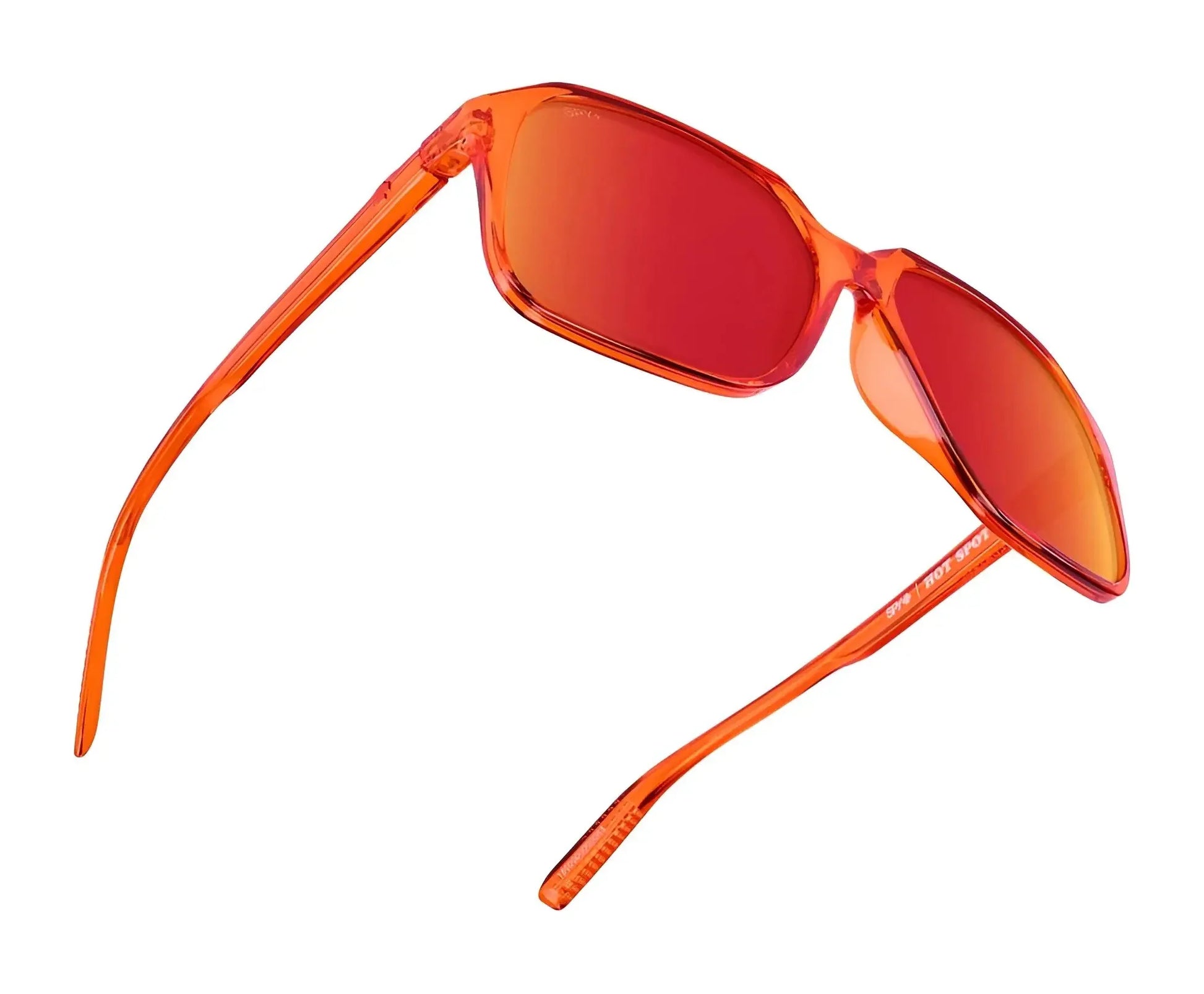 SPY HOTSPOT Sunglasses Beyond Control Orange / Bronze Orange Spectra Mirror