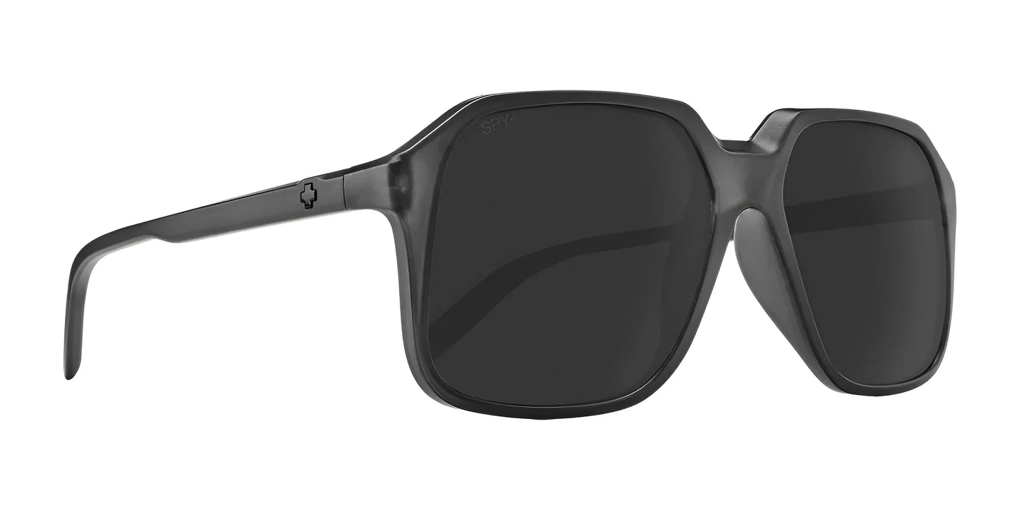 SPY HOTSPOT Sunglasses Matte Translucent Black / Black Gray Polar